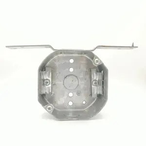 4*4 galvanized steel octagonal 1-1/2"Deep with NM Clamps ,FB Bracket electric switch box