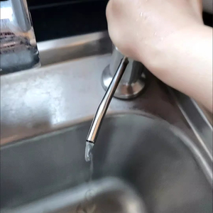 Dispenser di <span class=keywords><strong>Detersivo</strong></span> <span class=keywords><strong>per</strong></span> Lavastoviglie da Lavello con Tubo di Estensione in Acciaio Inox, <span class=keywords><strong>per</strong></span> Sapone Liquido o in Bottiglia - Product Image 5