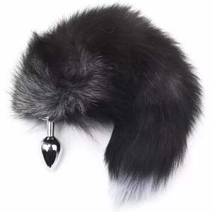 Queue de renard de <span class=keywords><strong>40</strong></span> <span class=keywords><strong>cm</strong></span> en gros, accessoire pour le sexe en plein air, jouets sexuels, queue de cosplay - Product Image 3