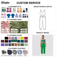 Ropa Deportiva Sostenible Personalizada para Niñas, Conjunto de Ropa Deportiva para Gimnasio, Tacto Suave, Ecológica, Nailon Reciclado y Spandex