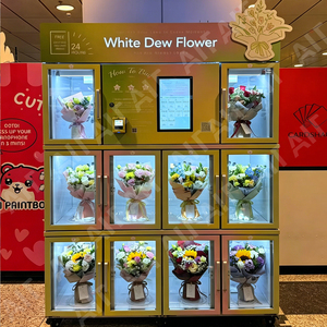 AIT 24-hour Self-service Flower Shop Flower Vending Machine, Fresh Flowers Bouquets Refrigerator Rose Vending Machine 24-hour Se - Product Image 5