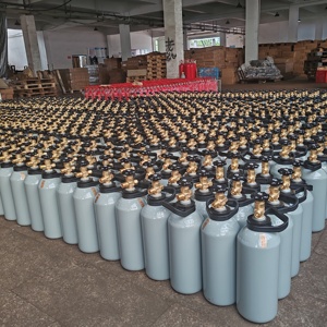 Nhà Máy Giá 2L 3L 4L 5L 6.7L 8L 10L iso9809 150bar Oxy/Carbon Dioxide/Nitơ/Argon/Xi lanh với van - Product Image 5