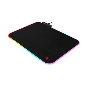 <span class=keywords><strong>Tapis</strong></span> de <span class=keywords><strong>souris</strong></span> ergonomique pour joueur HAVIT avec éclairage RVB, tissu antidérapant en caoutchouc, <span class=keywords><strong>tapis</strong></span> de <span class=keywords><strong>souris</strong></span> pour gamer MP901 personnalisé - Product Image 3