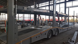 Meilleure vente pas cher Remorques de <span class=keywords><strong>transport</strong></span> de voitures Semi-<span class=keywords><strong>remorque</strong></span> 3 essieux Petite <span class=keywords><strong>remorque</strong></span> de <span class=keywords><strong>transport</strong></span> de voitures à vendre - Product Image 4