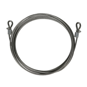 Cable de seguridad de alambre de acero, acero inoxidable 304, grado industrial, capacidad de carga de 3500 kg, para tirolina, equipo de aventura al aire libre - Product Image 1