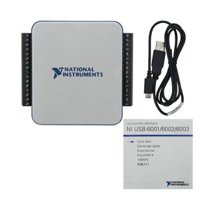 USB-6002 Ni การ์ดเก็บข้อมูลอเนกประสงค์แบบ USB DAQ สำหรับ8AI 16บิต2AO Digital i/o <span class=keywords><strong>LabVIEW</strong></span> - Product Image 1