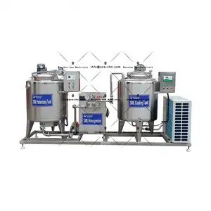 Whole Milk Processing Line Auto Industrial Pasteurized Flavour Milk Production Machines Equipments Price For Sale