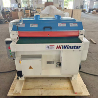 Machine à poncer à double rouleau de 920 mm pour le travail du bois, machine à poncer à bande large pour bois massif et MDF