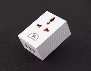 Factory Custom 6A Multi-port 3 Pin <b>Plug</b> <b>Universal</b> Conversion Power <b>Adapter</b> 3 Usb Phone Charger - Product Image 6