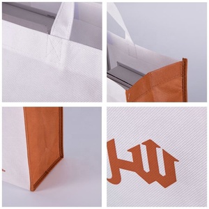 Sac à provisions fourre-tout réutilisable personnalisé sac écologique non tissé recyclé - Product Image 5