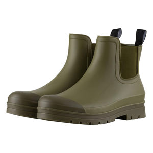 Bottes de pluie Chelsea imperméables pour femmes, bottes courtes en caoutchouc pour jardin, durables, antidérapantes, chaussures d'extérieur - Product Image 2