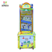 Jeu amusant pour enfants à pièces 2 joueurs Crossing road arcade jeu de rachat vidéo avec écran LCD 55 pouces