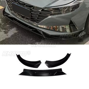 Front Bumper <b>Lip</b> for Hyundai Elantra 7th Gen <b>Splitter</b> Diffuser Spoiler Protector Combat Edition Body Kit Car Accessories - Product Image 5