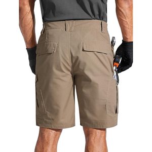 FOXA Men's Cargo Shorts 100% Polyester Quick Dry Relaxed Fit Work Utility Shorts With 8 Pockets - Product Image 2
