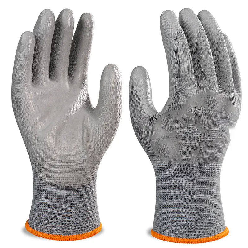 2024 China manufacturer lightweight and breathable work gloves pu material cut resistant gloves with high-quality protection