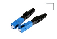 Connecteur Optique Rapide SC APC UPC de Haute Qualité pour Assemblage sur Site