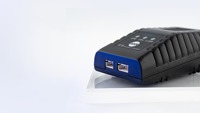 Cargador de Baterías Compacto de Bolsillo ToolkitRC C3 AC 25W 2.2A para LiPo LiHV 2S 3S, Estación de Carga Inteligente de Escritorio