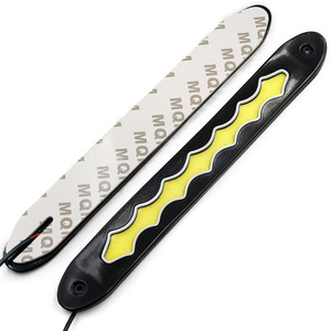 Luces diurnas para coche, luces diurnas COB de silicona, luces antiniebla, 12V, luces decorativas de reequipamiento. - Product Image 2