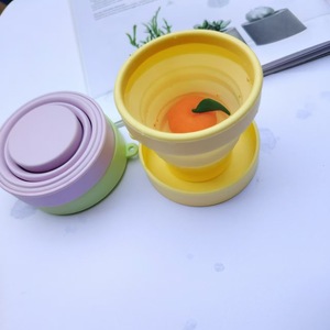 Silicone <strong>Collapsible</strong> <strong>Cups</strong> for Camping Travel,Small Portable Backpacking Camping <strong>Cup</strong> for Outdoor,Reusable Folding Travel <strong>Cup</strong> - Product Image 2