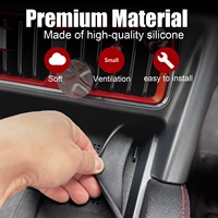 Tapis de protection en silicone pour console centrale et boîte de rangement pour BYD Shark 6, accessoires intérieurs antidérapants pour le levier de vitesses