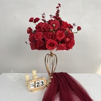 Nouvelle Arrivée Boule de Fleurs Artificielles en Forme de Roses de Cerisier pour Demande en Mariage, Cérémonie de Fiançailles, Moulage par Injection