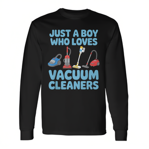 Camiseta de manga larga Just A Boy Who Loves Vacuum Cleaners - Product Image 2