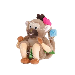 New And Interesting Flying Animals Plush Flying Monkey Toy Children's Toy Custom Plush Brown Caped Monkey Toy