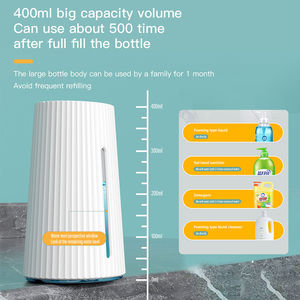 Dispensador de Jabón Automático de Gran Capacidad de 500 ml, Dispensador de Espuma Sin Contacto Montado en la Pared para Baños de Hotel, Resistente al Agua IPX6 - Product Image 2