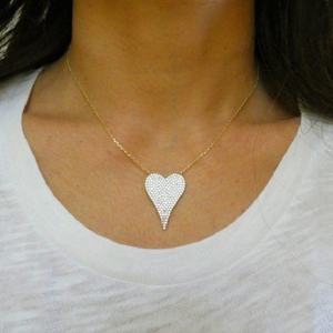 Cadena de eslabones de Color negro de Plata de Ley 925 ostentosa al por mayor collar geométrico 5A CZ moda mujer fiesta regalo joyería - Product Image 2