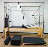 Reformer de Pilates en bois de chêne personnalisable professionnel avec Cadillac pour la musculation en salle de sport et studio de Pilates