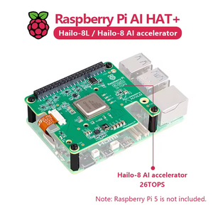 Kit de Inteligencia Artificial Oficial HT Raspberry Pi 5 AI HAT+ con Módulo Acelerador Hailo8l/Hailo8, 13Tops/26Tops - Product Image 6