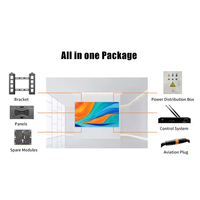 Mur vidéo LED Qiangli COB P1.25 600*337.5MM Module de panneau 4k Écran d'affichage intérieur Pantalla Vente directe d'usine depuis le centre commercial