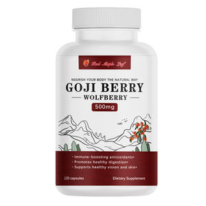 Cápsulas de <span class=keywords><strong>Gel</strong></span> Duro con Extracto de Bayas de Goji |   Apoyo Nutricional Deportivo |   Recuperación Post-Entrenamiento, Resistencia y Protección Ocular - Product Image 1