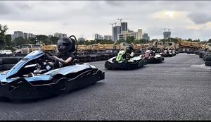 2024 ईगो पेडल गो कार्ट 4 स्ट्रोक समायोज्य 200cc/270cc/390cc स्टेनलेस स्टील निकास 200 किलोग्राम लोड क्षमता गैस - Product Image 5