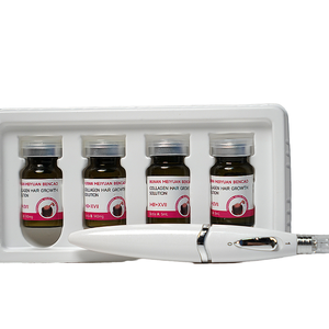 เส้นใยสร้างคอลลาเจนทำจากไลโอฟิลด์พร้อมเดอร์มาเพนสำหรับการเจริญเติบโตของเส้นผมสารละลายป้องกันการหลุดร่วงของเส้นผมจากเส้นผม - Product Image 2