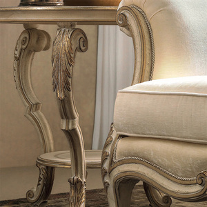 French classico retrò bianco in legno morbido cuscino <span class=keywords><strong>divano</strong></span> <span class=keywords><strong>Set</strong></span> Hotel Studio soggiorno completo <span class=keywords><strong>divano</strong></span> <span class=keywords><strong>Set</strong></span> - Product Image 6