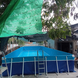 สระว่ายน้ำพกพา วัสดุ PVC ยี่ห้อ Thuy Linh รับประกัน 3 ปี จากเวียดนาม รับประกันความปลอดภัยระหว่างการขนส่ง - Product Image 3