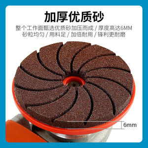 แผ่นเจียรเรซินซิลิคอนคาร์ไบด์ หน้ากว้าง 1 นิ้ว หนา 0.125 นิ้ว ผิวหยาบ สำหรับหินอ่อนและกระเบื้องเซรามิก - Product Image 2