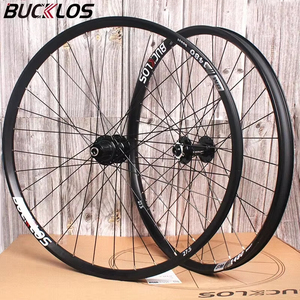 Roues de vélo BUCKLOS, jeu de roues de vélo de montagne, <span class=keywords><strong>avant</strong></span>/arrière, 15*110 mm, 12*148 mm, <span class=keywords><strong>axe</strong></span> traversant, jantes en alliage d'aluminium pour vélo de montagne - Product Image 6