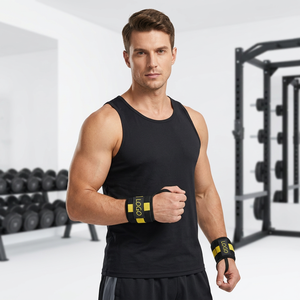 Attelles de poignet unisexes confortables, antidérapantes et réglables, en caoutchouc naturel et PVC, offrant une protection renforcée pour l'entraînement – Vente chaude - Product Image 1