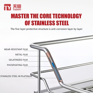 Stainless Steel Multipurpose Pull-Out Drawer <b>Basket</b> <b>Soft</b> Close Kitchen <b>Storage</b> Furniture Accessories Concealed Chest Bish Bowl - Product Image 2