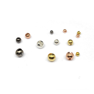 Metallic Nymph Flies Head Cyclops Materiales para atar moscas ranuradas Cuentas de <span class=keywords><strong>tungsteno</strong></span>-Plomos de pesca vendidos por pieza - Product Image 4