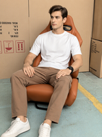Siège en cuir réglable EDDYSTAR universel pour simulateur de course, jeux et chaise de bureau, NE PAS UTILISER SUR ROUTE, UNIQUEMENT EN TOUT-TERRAIN