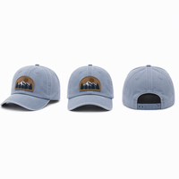 Casquettes rétro pour papa en suède brodé style club vintage, vente en gros