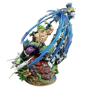 20CM Gogeta VS <span class=keywords><strong>Broly</strong></span> Super Saiyan Fight Collection Estatuilla Modelo Muñeca PVC Anime Figura Estatuas para niños - Product Image 1