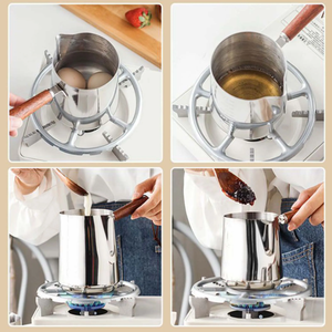 Machine à thé Barista acier inoxydable chauffe-lait pichets mousse tasse chocolat fondant <span class=keywords><strong>pot</strong></span> arabe turc cafetière pots - Product Image 2