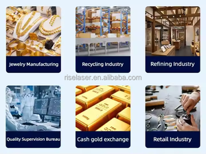 Tragbares Hochpräzises RFA-Goldprüfgerät, Edelmetall-Analysator zur Reinheits- und Dichteprüfung - Product Image 5