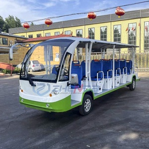 Autobús Eléctrico Grande Zhenda Convertible con 23 Asientos, Accesorios para Turismo, Alta Calidad, Bajo Precio, en Venta en Henan - Product Image 2