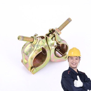 Q235 Steel Swivel <strong>Type</strong> <strong>Scaffold</strong> Sleeve Coupler <strong>Ladder</strong> &amp; Scaffolding Parts for Scaffolding Planks Clamp Product - Product Image 4