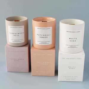 Aikun Nhà Máy Bán Buôn Nến Thủy Tinh Hương Thơm Handmade Sáp Đậu Nành Nến Thơm Lâu Dài Nến Thủy Tinh Cho Đám Cưới Trang Trí Nội Thất - Product Image 4